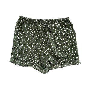 Jack by BB Dakota - Sage Jungle Cat Shorts - Size Medium